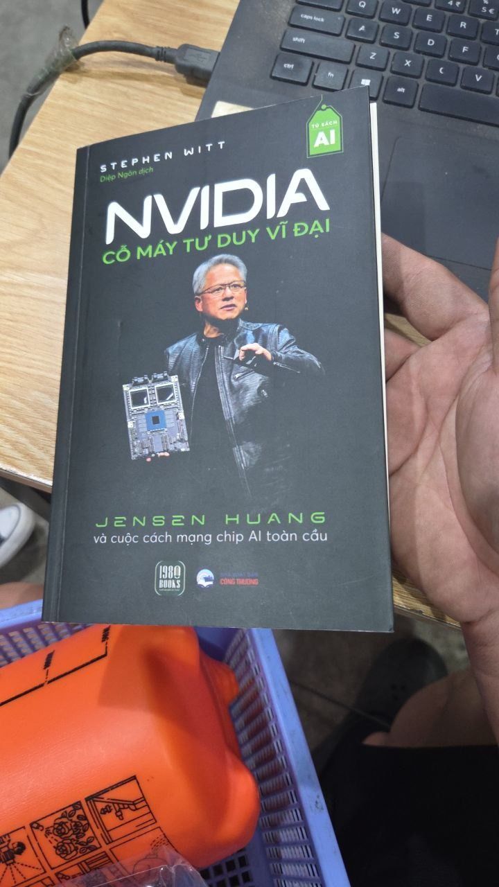 Sách NVIDIA Cỗ Máy Tư Duy Vĩ Đại