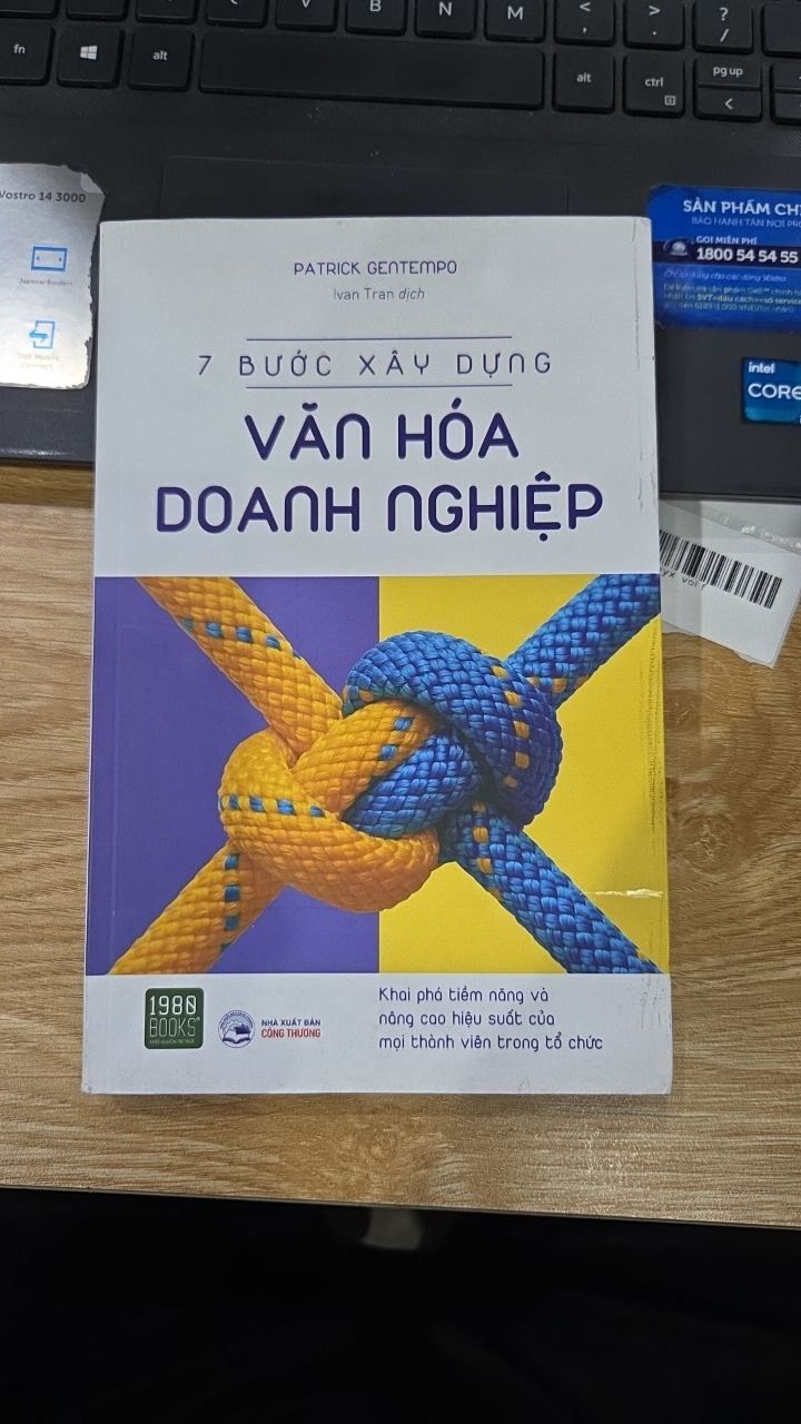 Sách 7 Bước Xây Dựng Văn Hóa Doanh Nghiệp