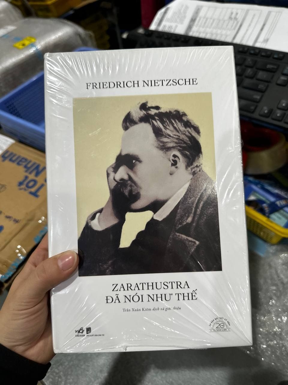 Sách Zarathustra Đã Nói Như Thế - Ấn Bản Đặc Biệt 20 Năm Thành Lập Nhã Nam - Bìa Cứng