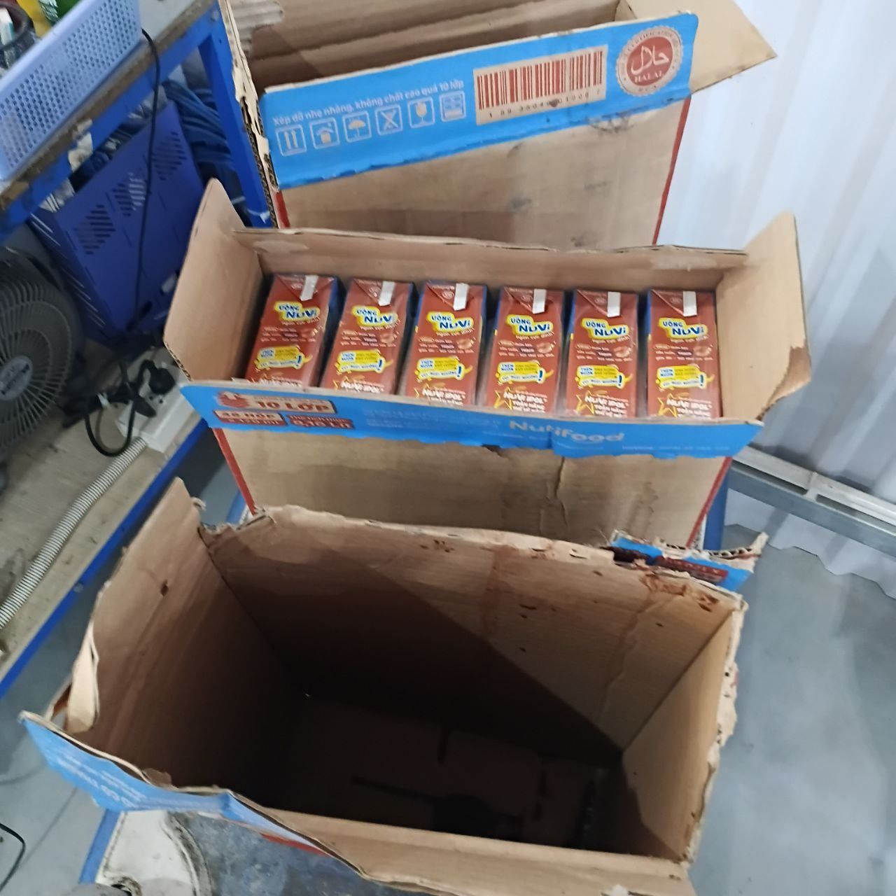 Thùng 48 hộp Sữa Lúa Mạch Cacao Có Thạch Nuvi 170ml - Phát Triển Chiều Cao, Tăng Cường Trí Nhớ