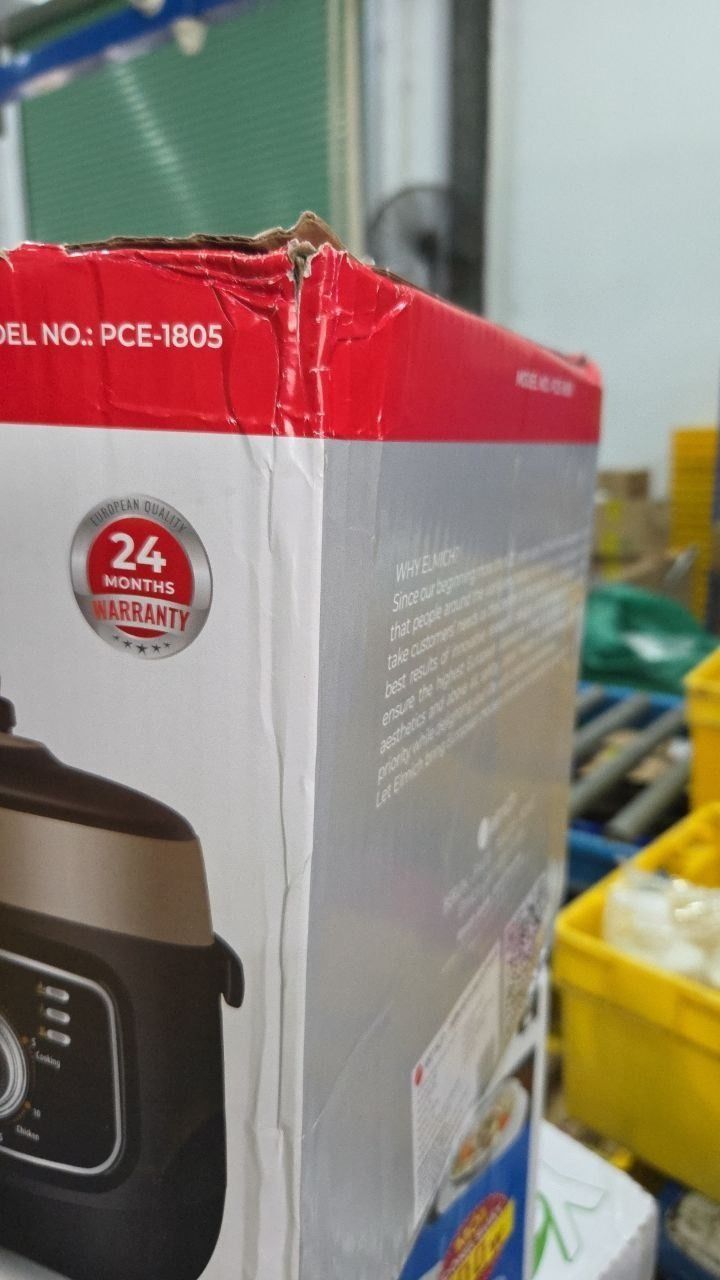 [LIVE] Nồi áp suất Elmich PCE-1805 dung tích 2.5L - Hàng Chính Hãng  - Đen