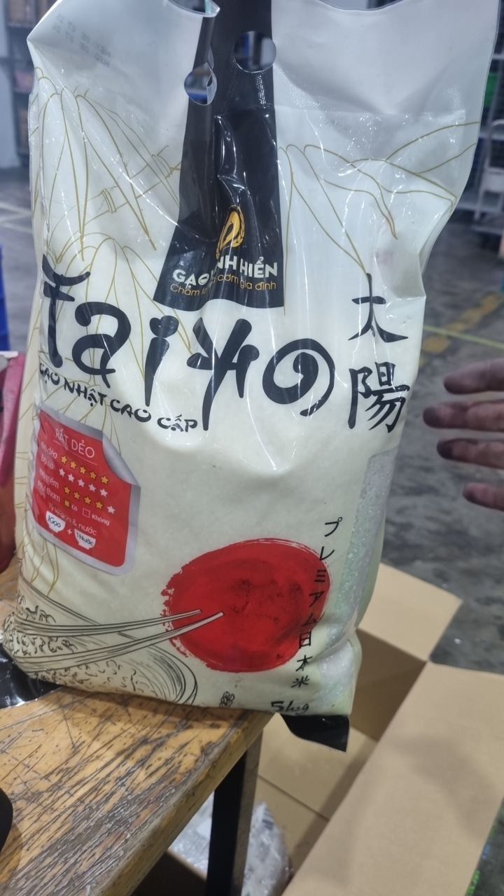 Gạo Nhật Vinh Hiển Taiyo 5kg