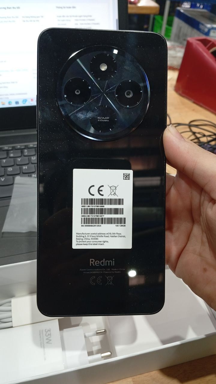 Điện thoại Xiaomi Redmi 14C - Hàng chính hãng -  Đen - (4GB/128GB)