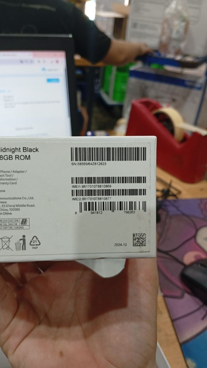 Điện thoại Xiaomi Redmi 14C - Hàng chính hãng -  Đen - (4GB/128GB)