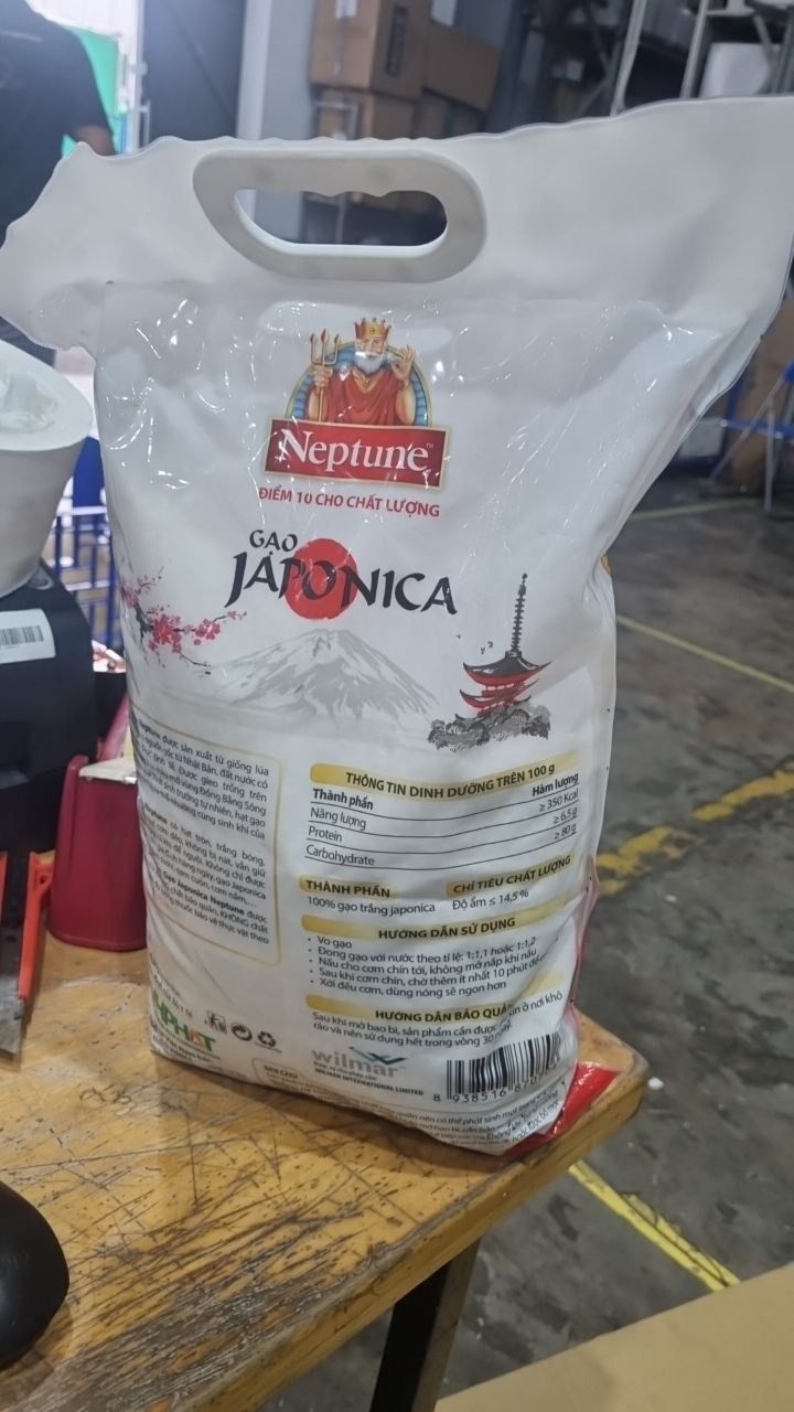 Gạo Japonica Neptune 5kg
