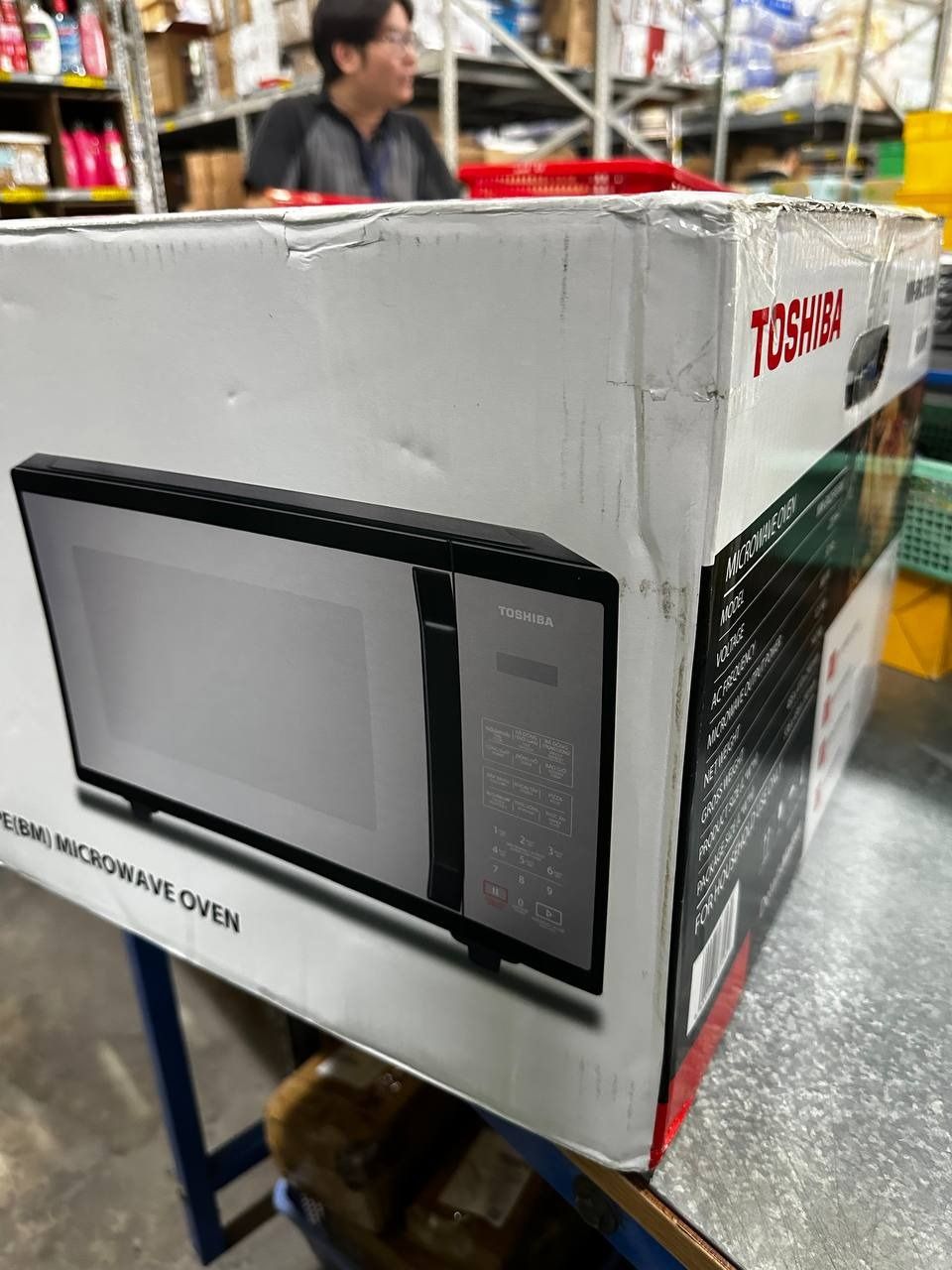 Lò vi sóng Toshiba MM-EM25PE(BM) 25 lít - Hàng Chính Hãng