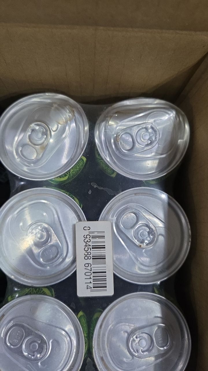 Thùng 24 Lon Nước Uống Có Gaz Pepsi Vị Chanh Không Calo (320ml/Lon)