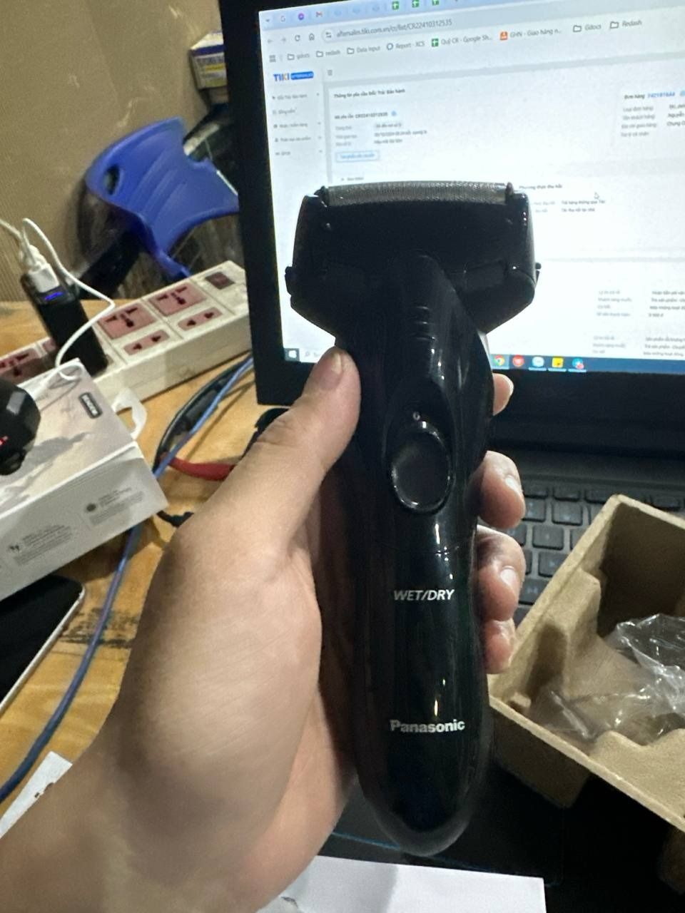 Máy cạo râu Panasonic ES-SL10-K401 - Hàng Chính Hãng - Đen