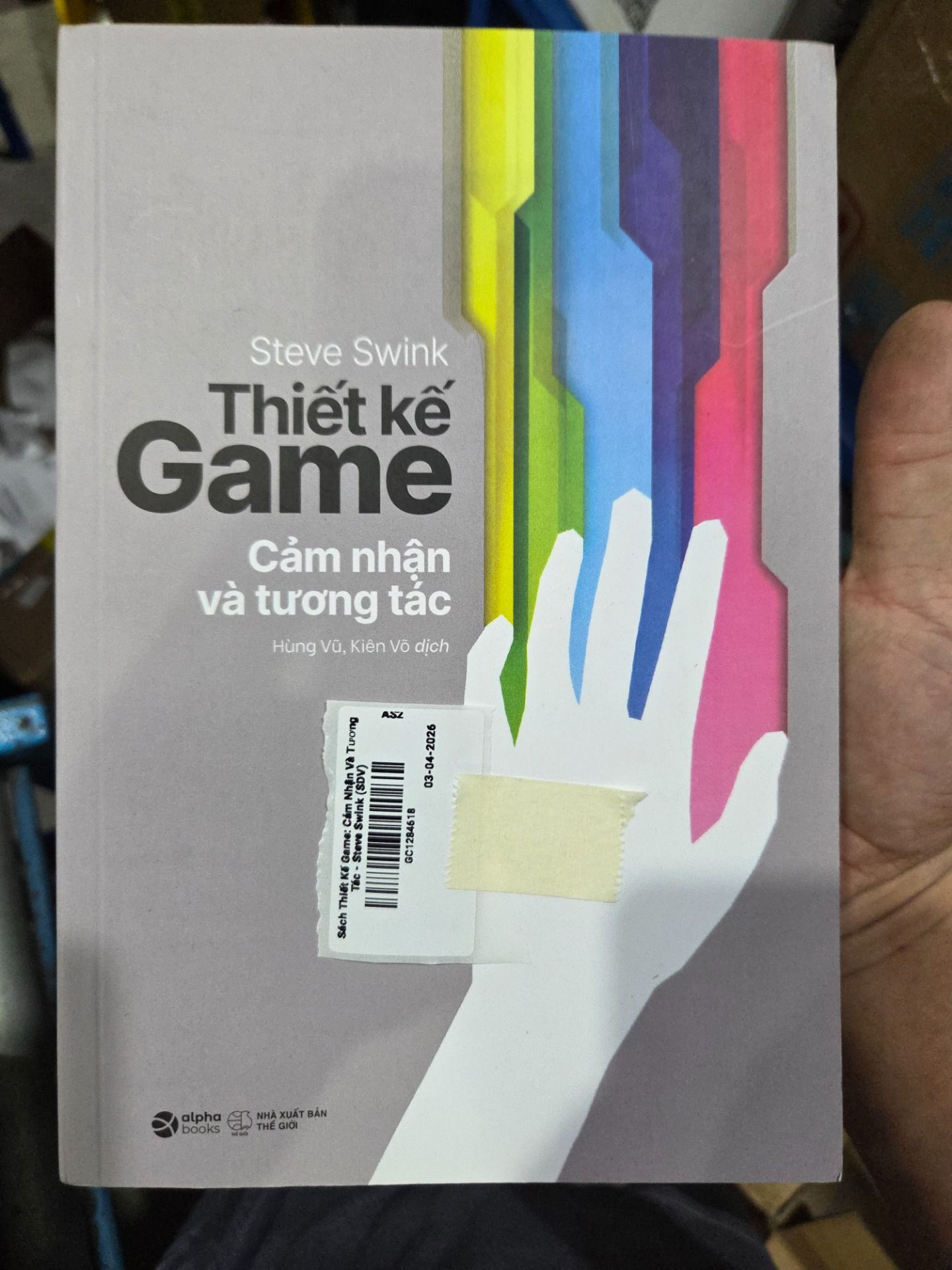 Sách Thiết Kế Game: Cảm Nhận Và Tương Tác - Steve Swink (SDV)