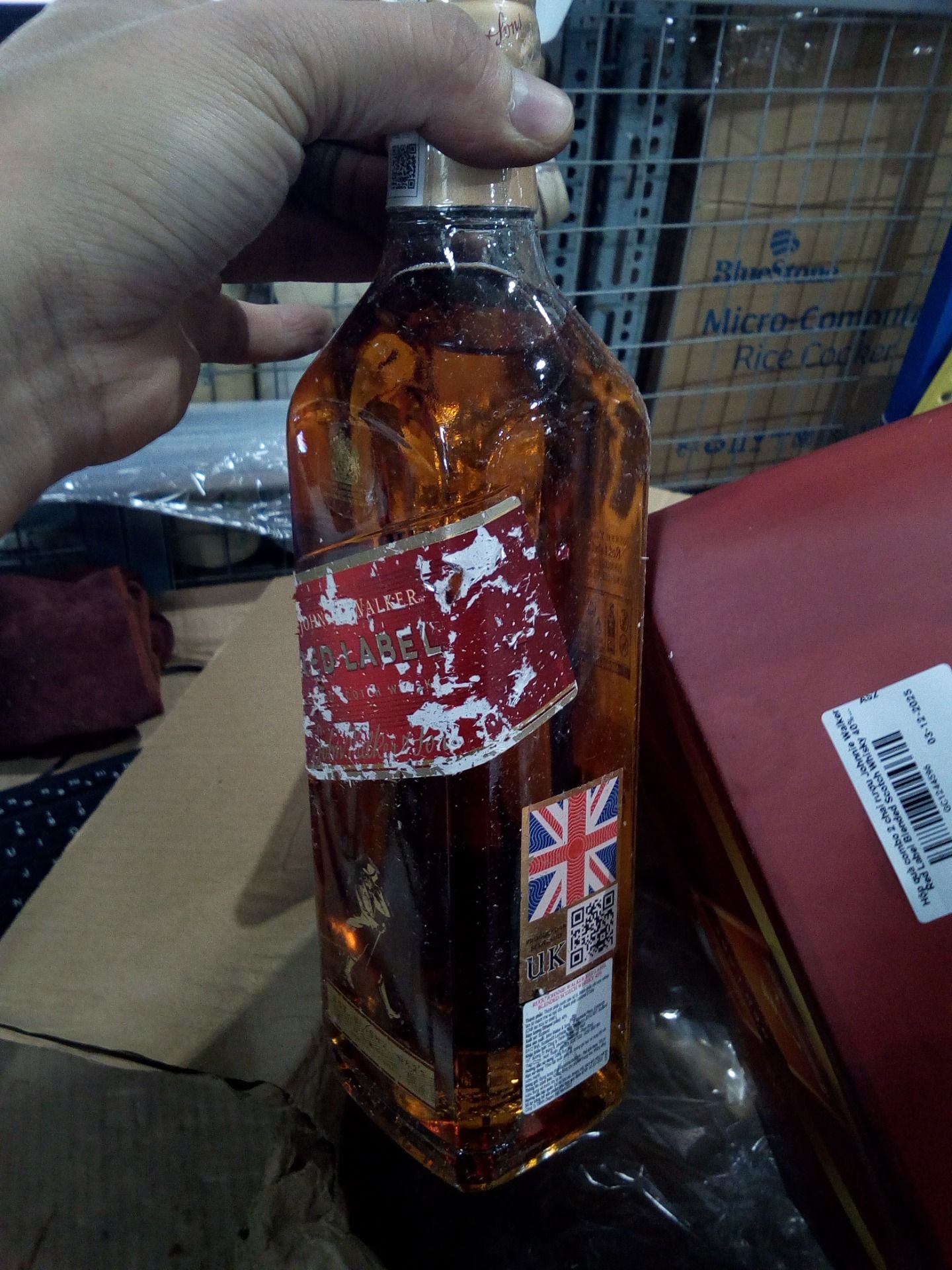 Hộp quà combo 2 chai rượu Johnnie Walker Red Label Blended Scotch Whisky 40% 750ml
