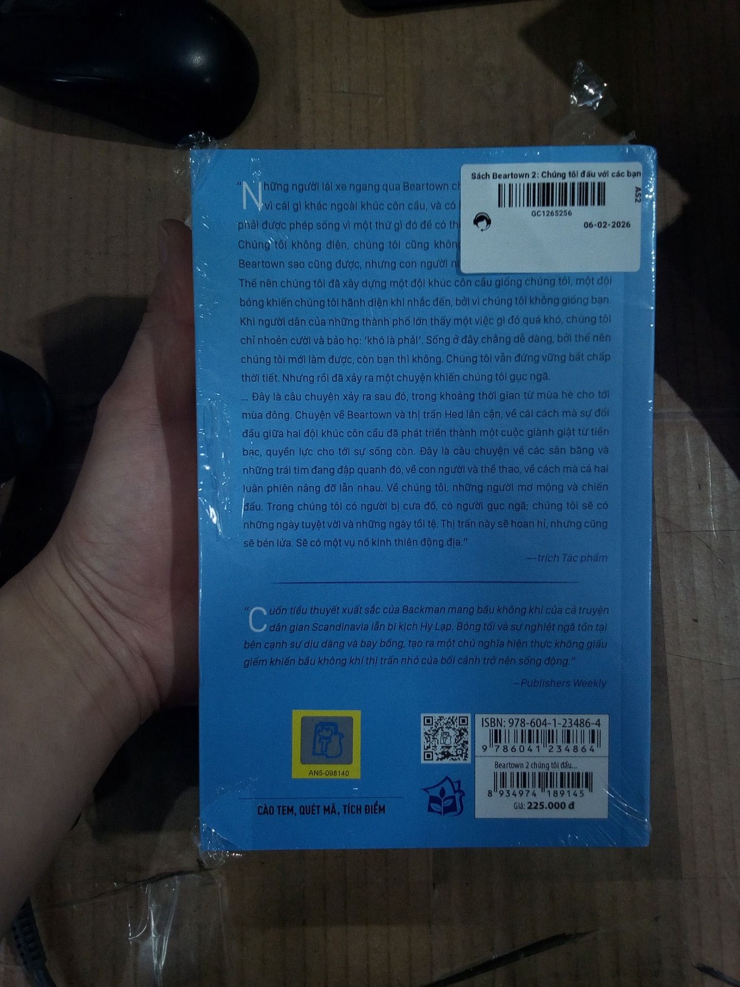 Sách Beartown 2: Chúng tôi đấu với các bạn