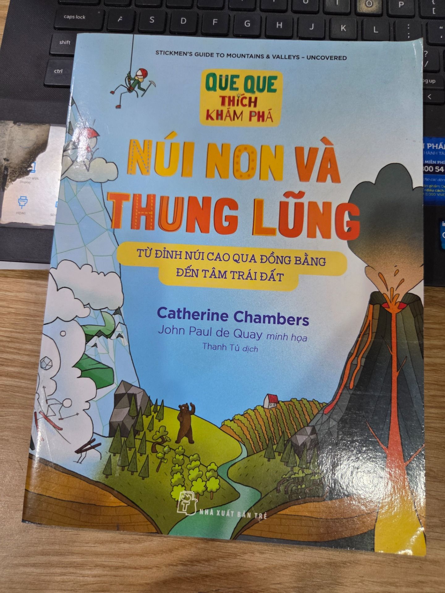 Sách Que Que Thích Khám Phá - Núi Non Và Thung Lũng