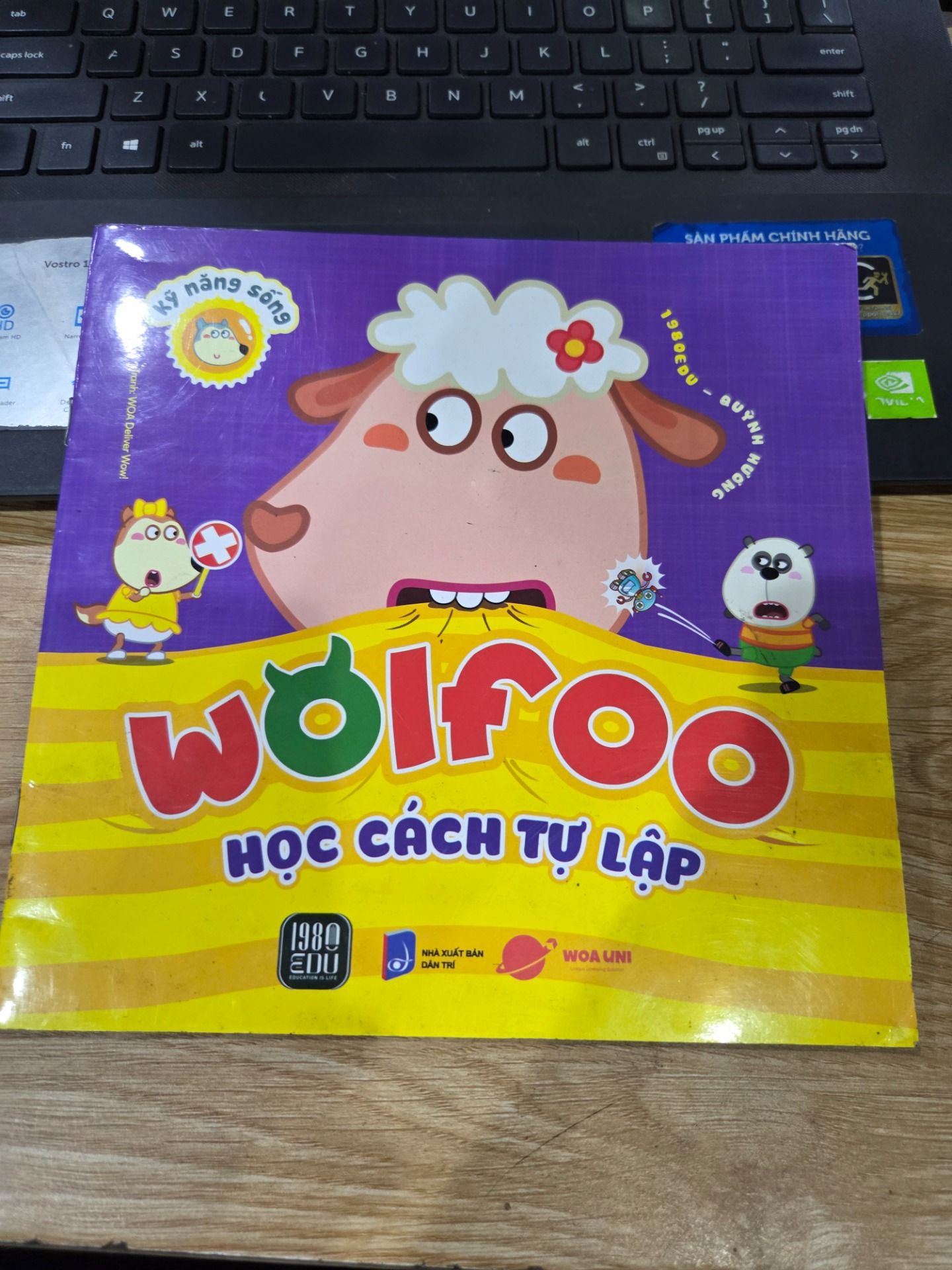 Sách Wolfoo Học Kỹ Năng Sống - Học cách tự lập