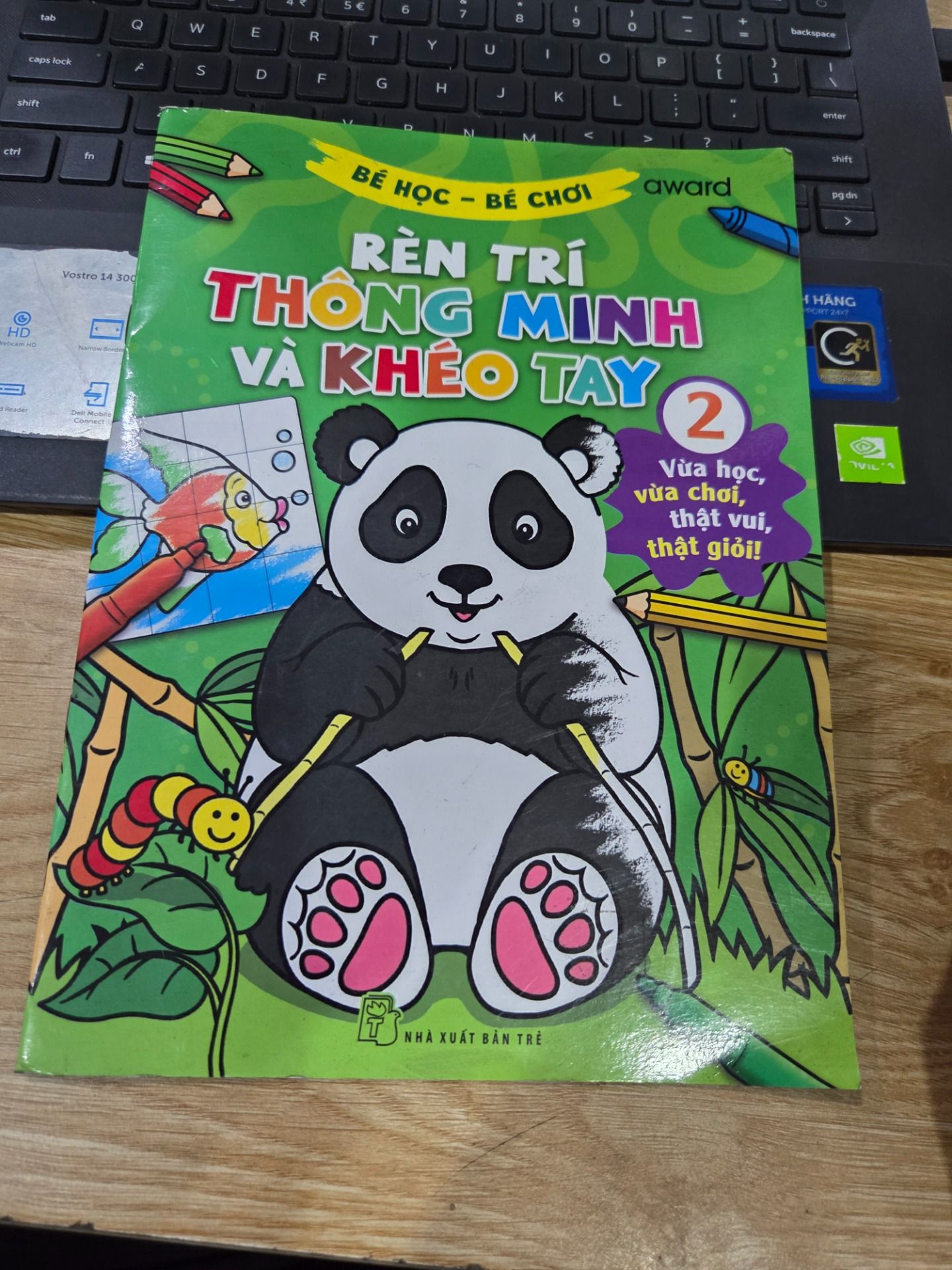 Sách Bé học - bé chơi - Rèn trí thông minh và khéo tay - Tập 2
