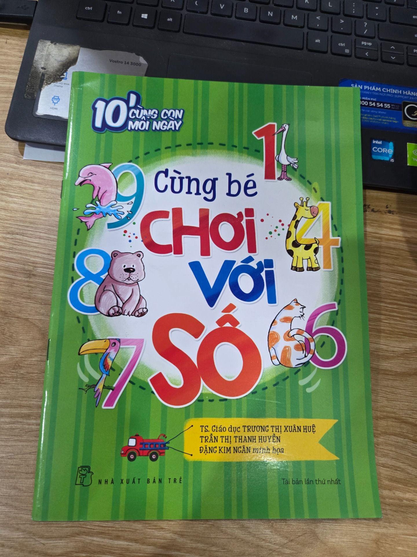 Sách 10' Cùng Con Mỗi Ngày - Cùng Bé Chơi Với Số