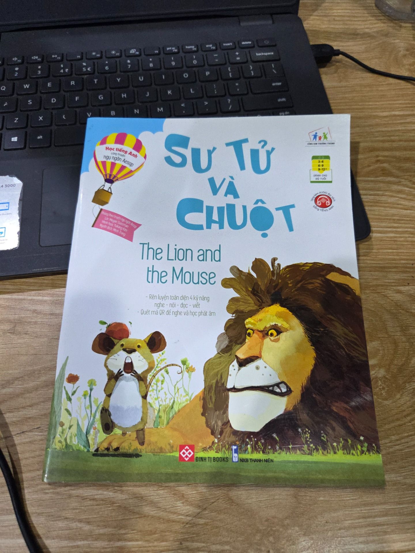 Học Tiếng Anh Cùng Truyện Ngụ Ngôn Aesop - Sư Tử Và Chuột - The Lion And The Mouse