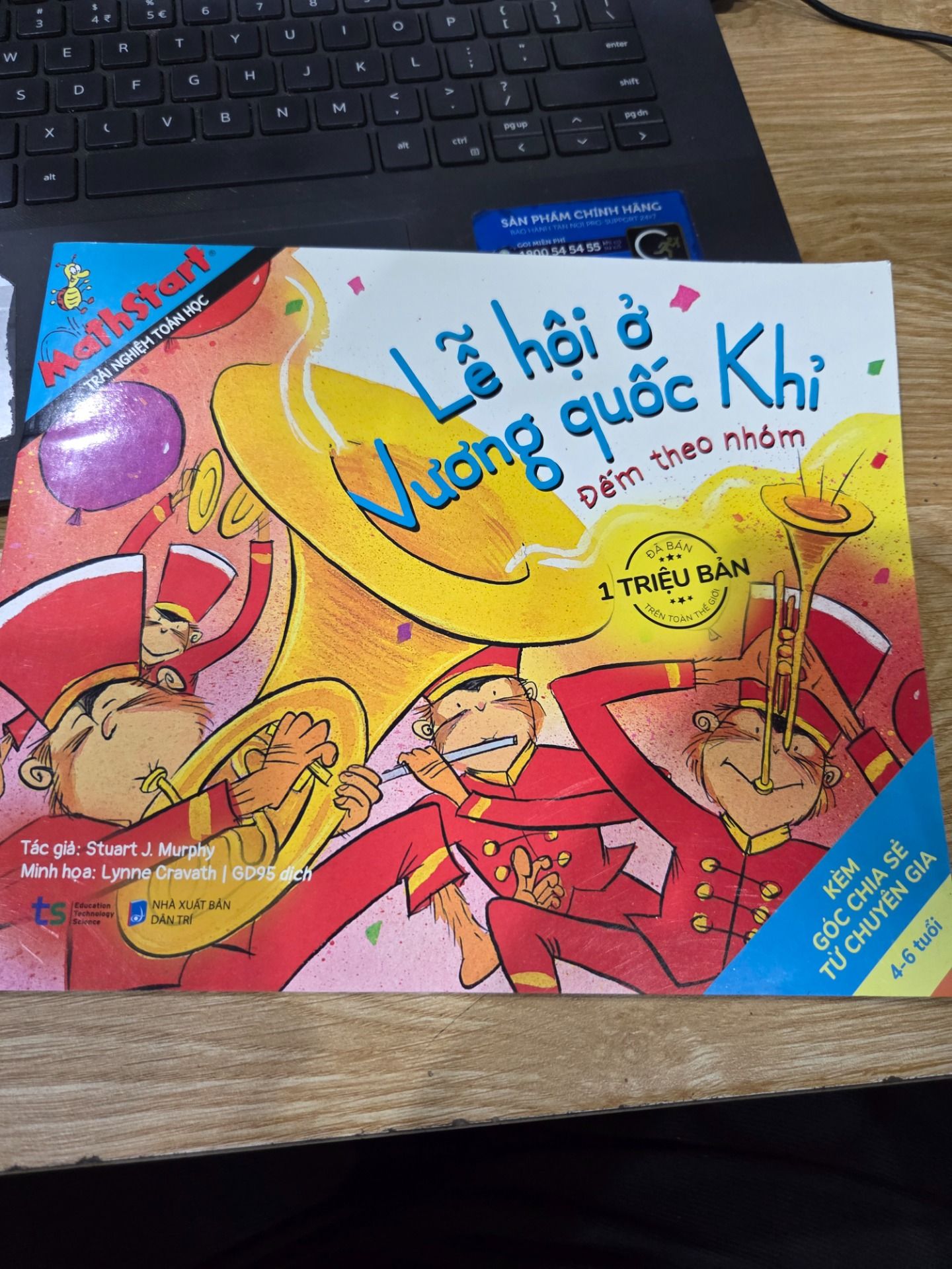 Sách Mathstart Trải Nghiệm Toán Học: Lễ Hội Ở Vương Quốc Khỉ