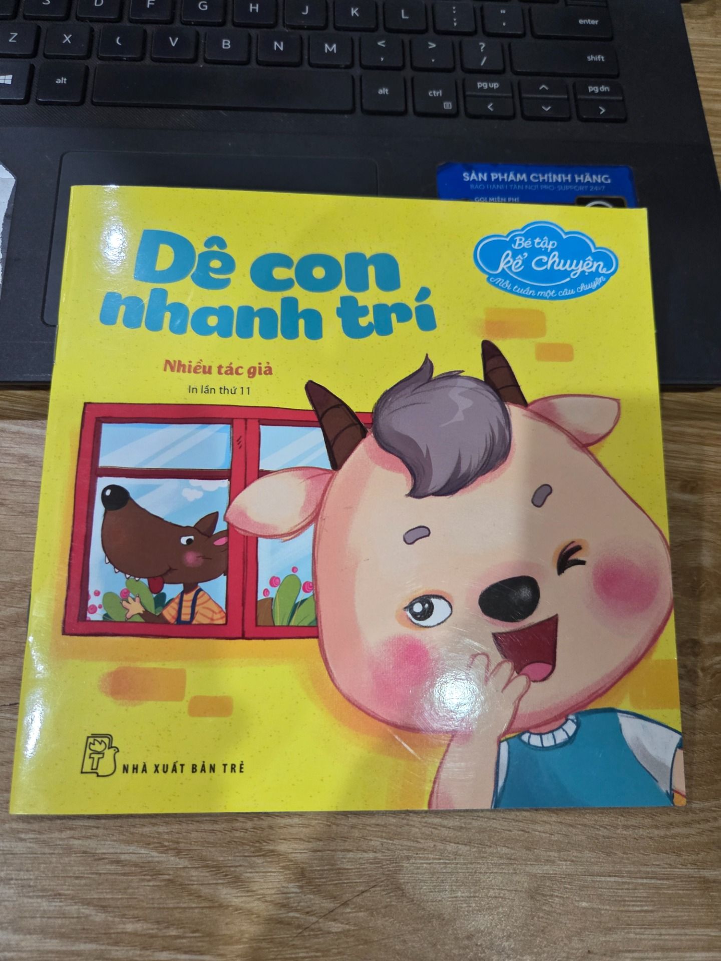 Sách Bé Tập Kể Chuyện- Dê con nhanh trí