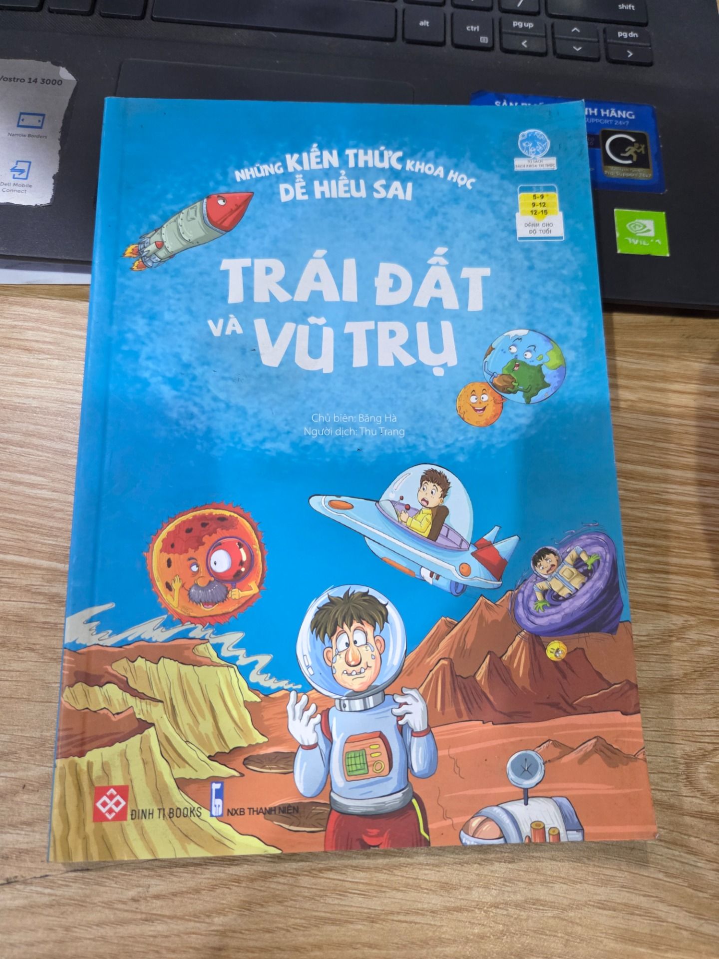 Sách Những Kiến Thức Khoa Học Dễ Hiểu Sai - Trái Đất Và Vũ Trụ