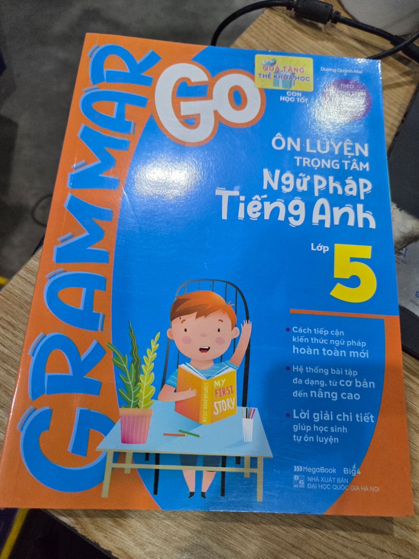 Sách Grammar Go Ôn Luyện Trọng Tâm Ngữ Pháp Tiếng Anh Lớp 5