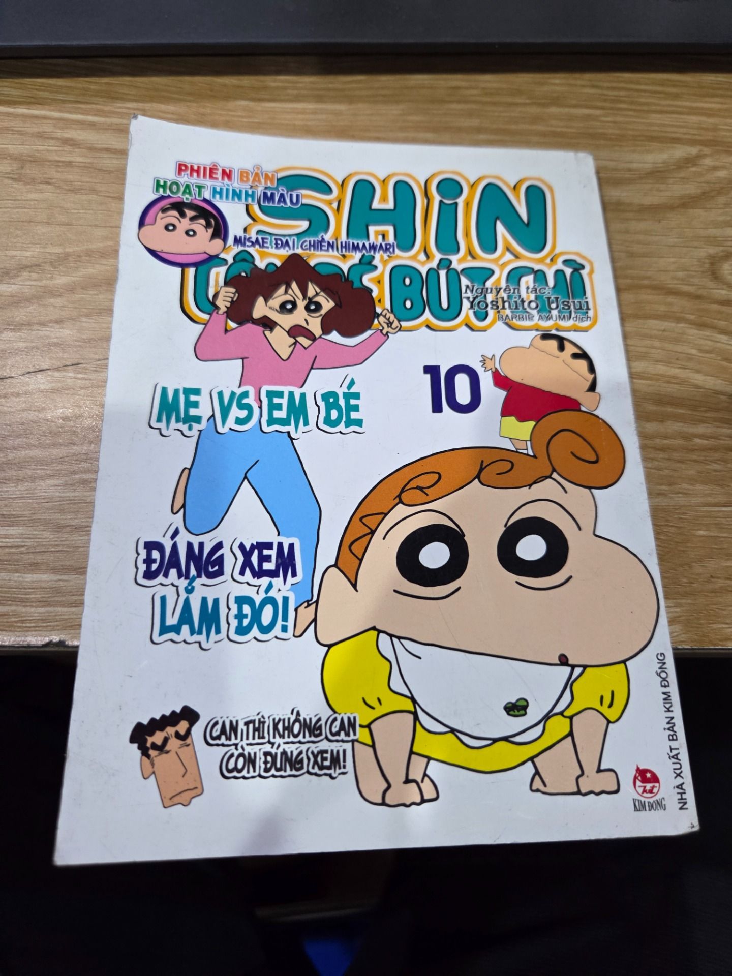 Shin Cậu Bé Bút Chì - Phiên Bản Hoạt Hình Màu Tập 10: Misae Đại Chiến Himawari [Tái Bản 2024]