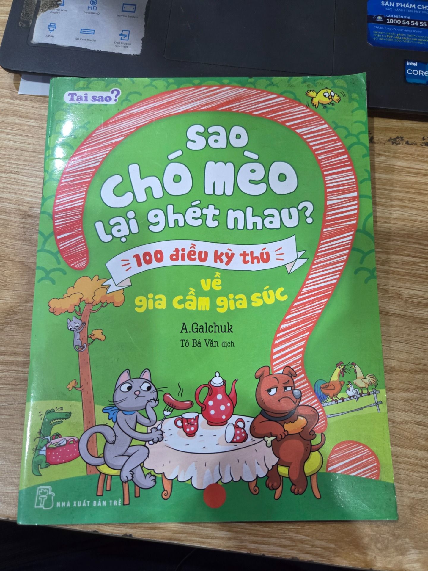 Sách Tại Sao? Sao Chó Mèo Lại Ghét Nhau?