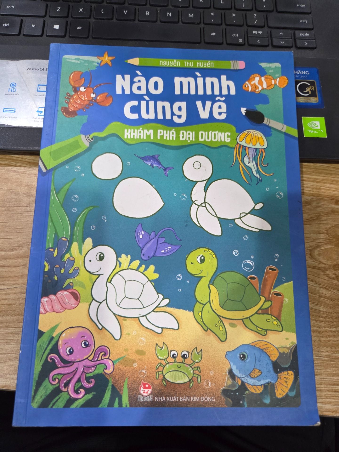 Sách Nào Mình Cùng Vẽ - Khám Phá Đại Dương