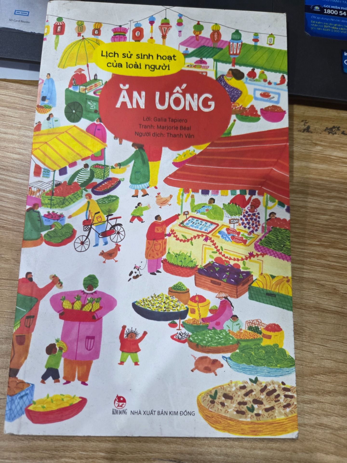 Sách Lịch Sử Sinh Hoạt Của Loài Người - Ăn Uống