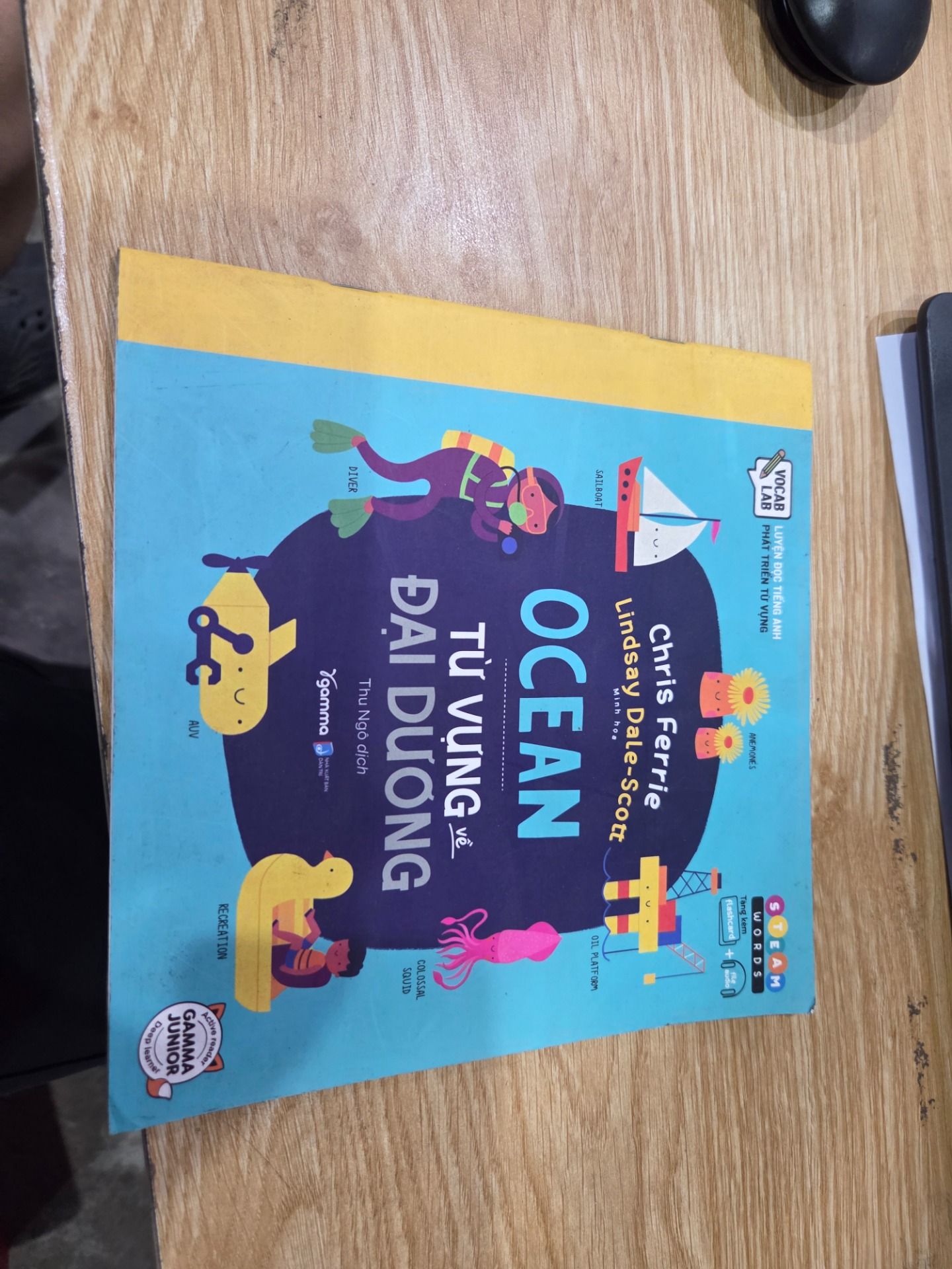Sách Steam Words Ocean - Từ Vựng Về Đại Dương