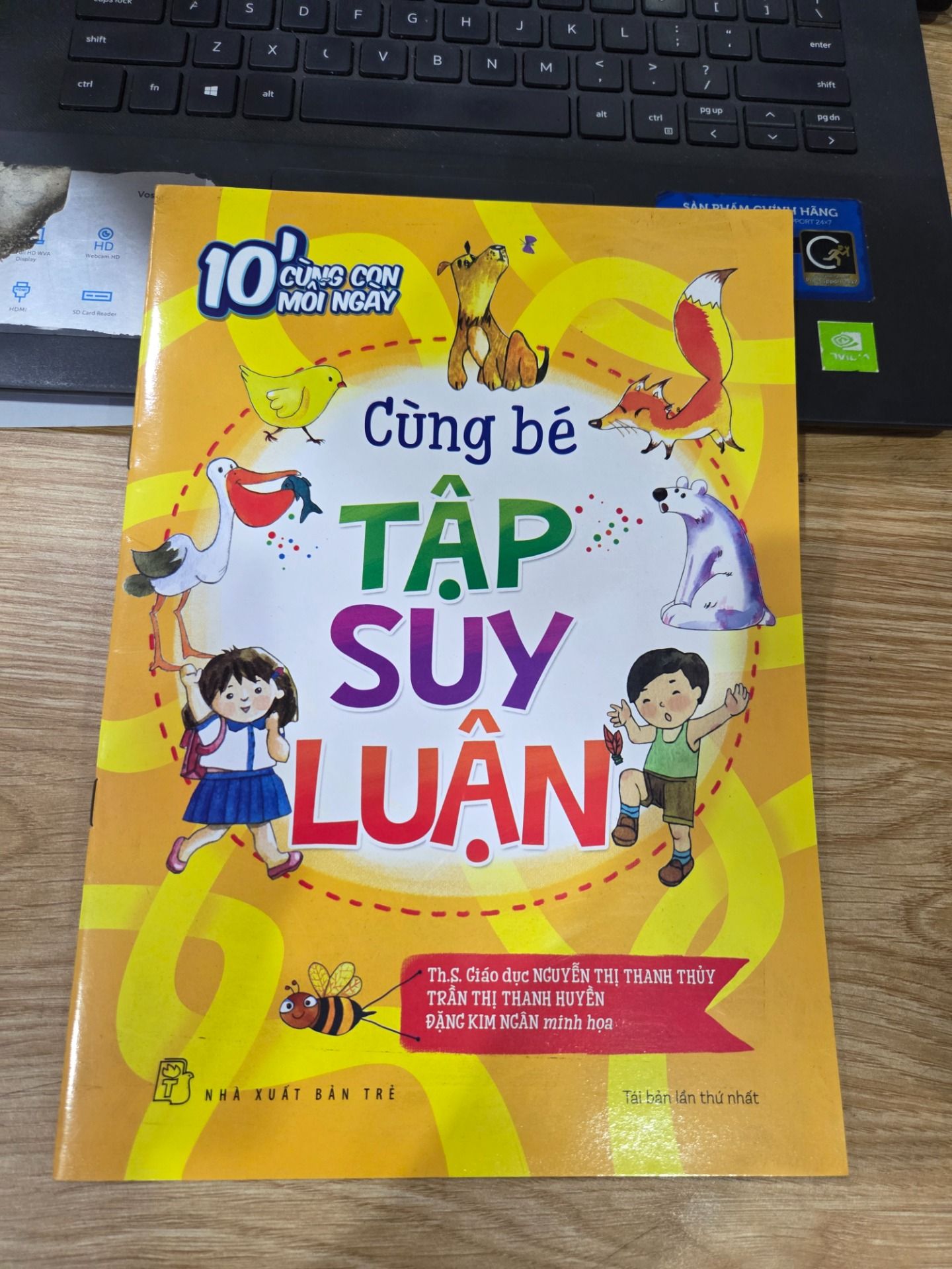 Sách 10' Cùng Con Mỗi Ngày - Cùng Bé Tập Suy Luận