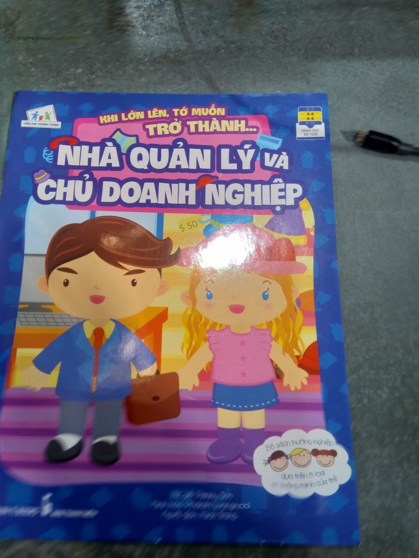 Sách Khi Lớn Lên, Tớ Muốn Trở Thành... - Nhà Quản Lý Và Chủ Doanh Nghiệp