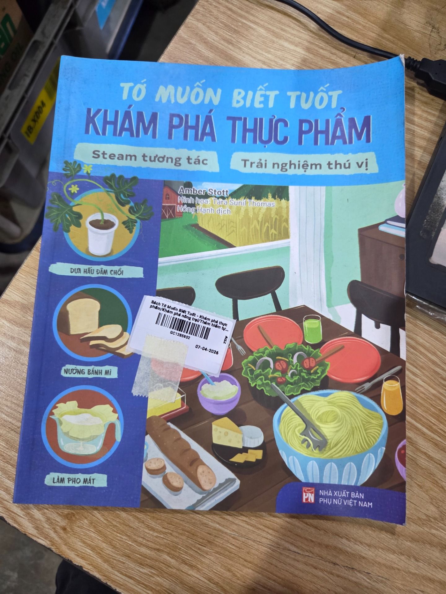 Sách Tớ Muốn Biết Tuốt - Khám phá thực phẩm/Khám phá nông trại/Thám hiểm tự nhiên/Giải phẫu cơ thể người - Khám phá thực phẩm