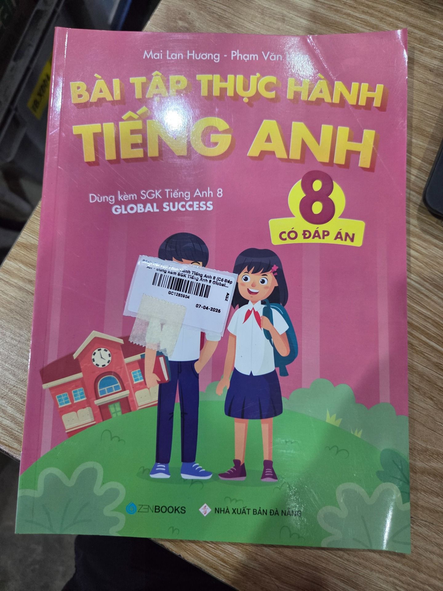 Sách Bài Tập Thực Hành Tiếng Anh 8 (Có Đáp Án - Dùng kèm SGK Tiếng Anh 8 Global Success)