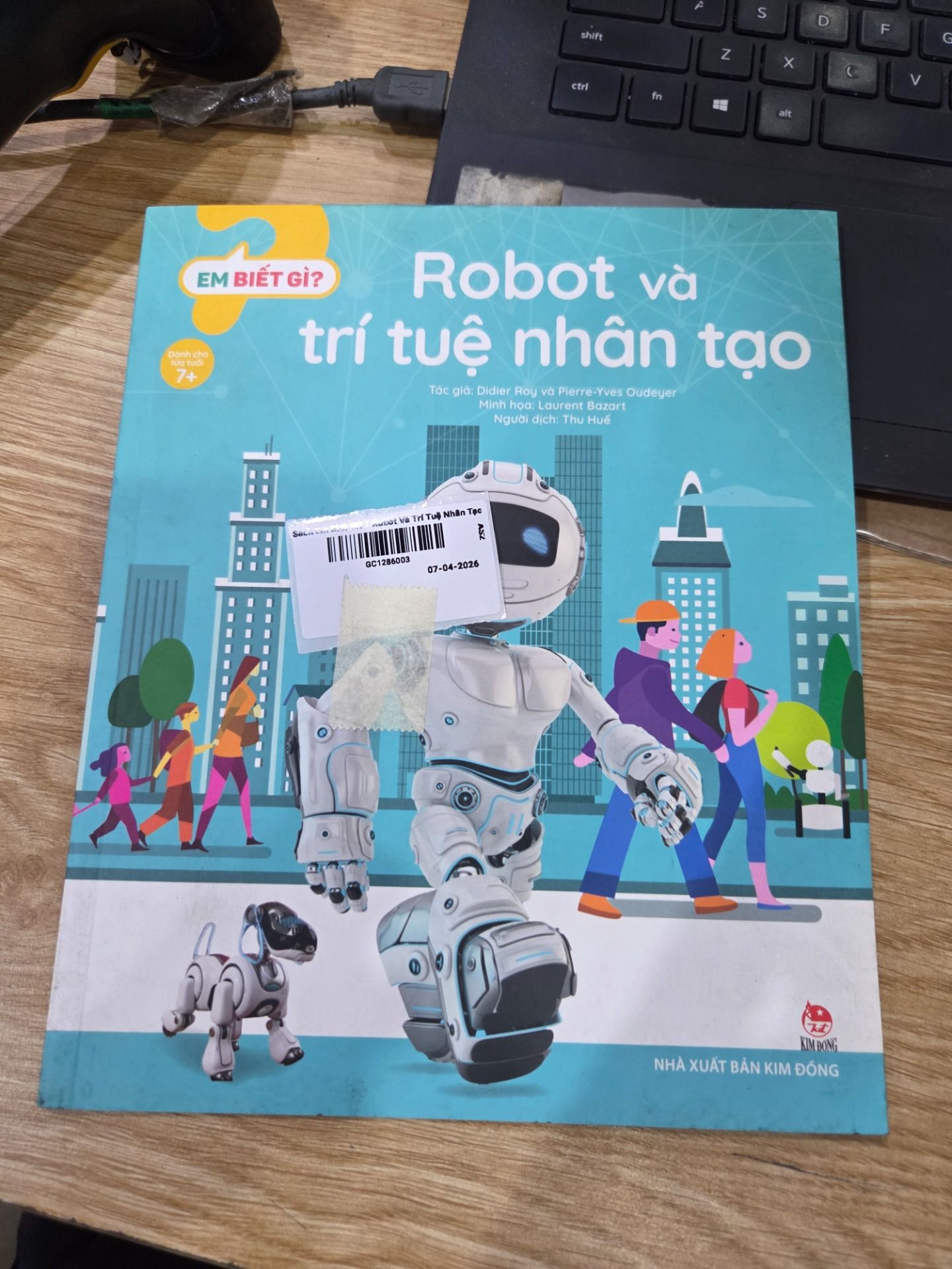 Sách Em Biết Gì? - Robot Và Trí Tuệ Nhân Tạo