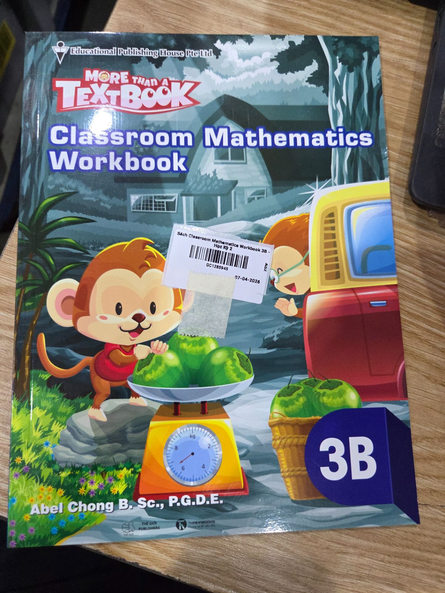 Sách Classroom Mathematics Workbook 3B - Học Kỳ 2