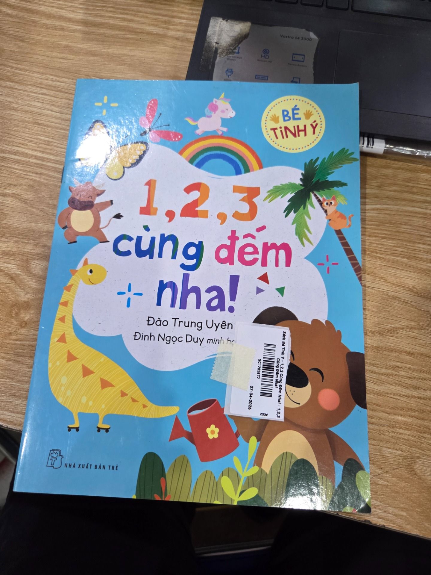 Sách Bé Tinh Ý - 1,2,3 Cùng Đếm Nha! - 1,2,3 Cùng Đếm Nha!
