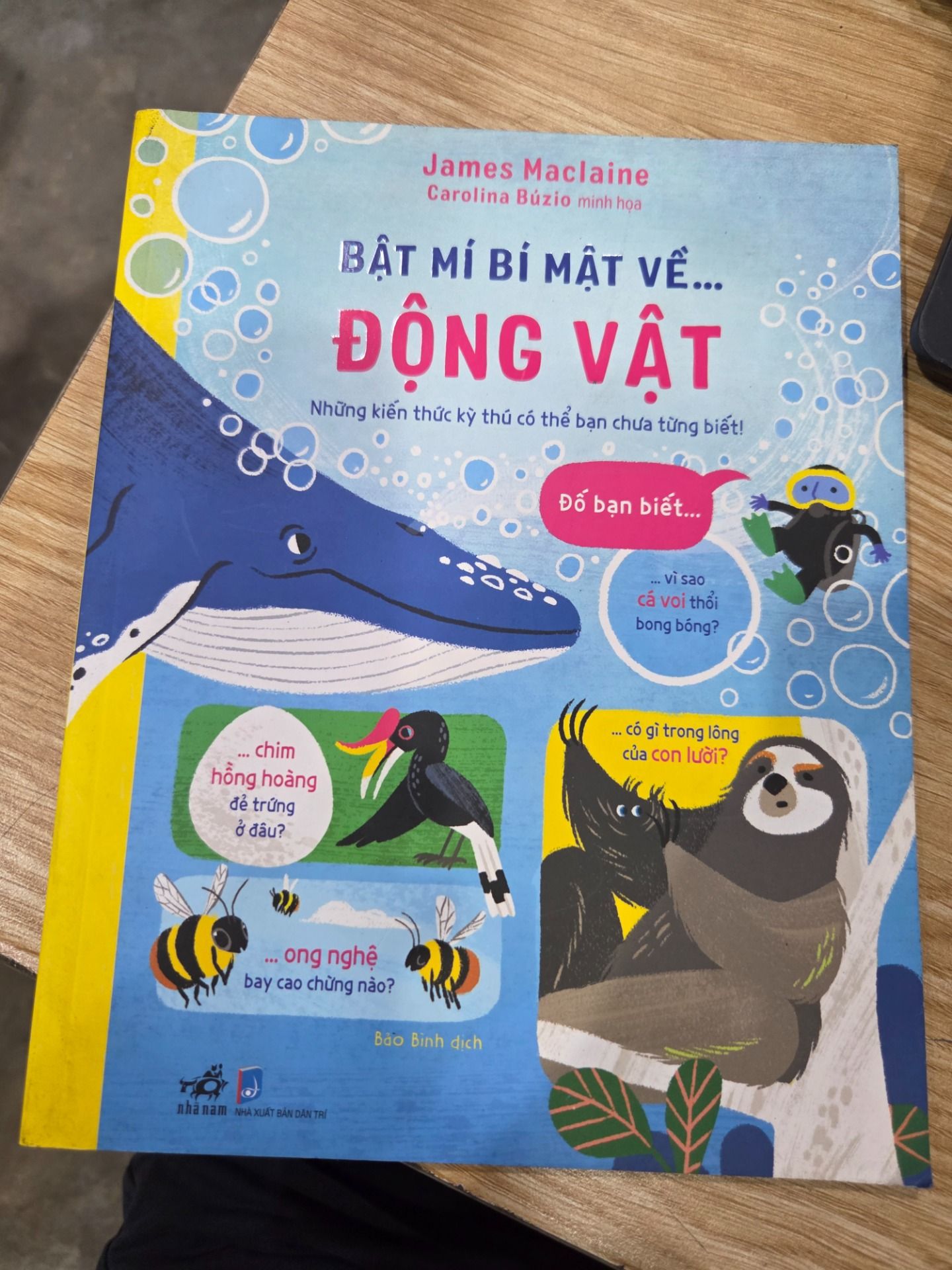 Sách Bật mí bí mật về Động vật