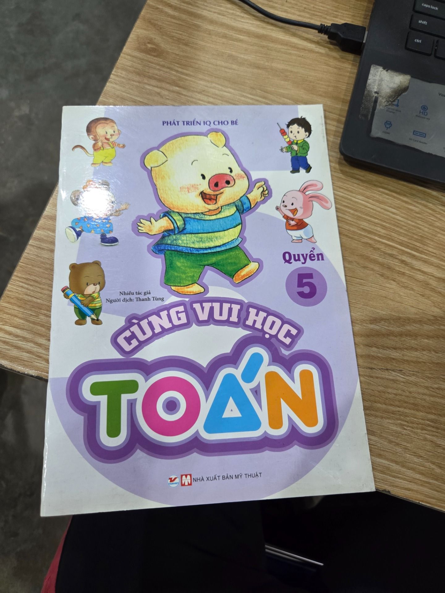Sách Cùng Vui Học Toán 5 - Phát Triển IQ Cho Bé