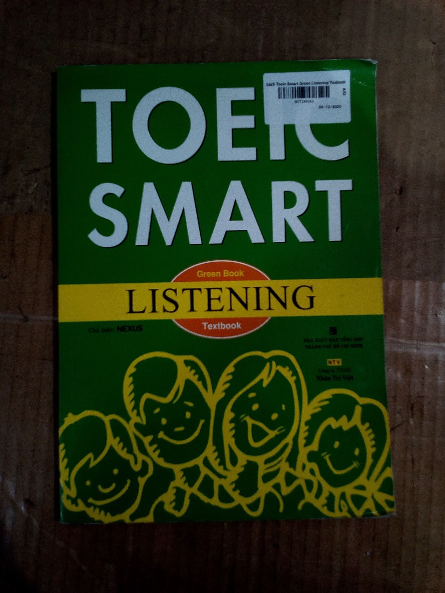 Sách Toeic Smart Green Listening Texbook