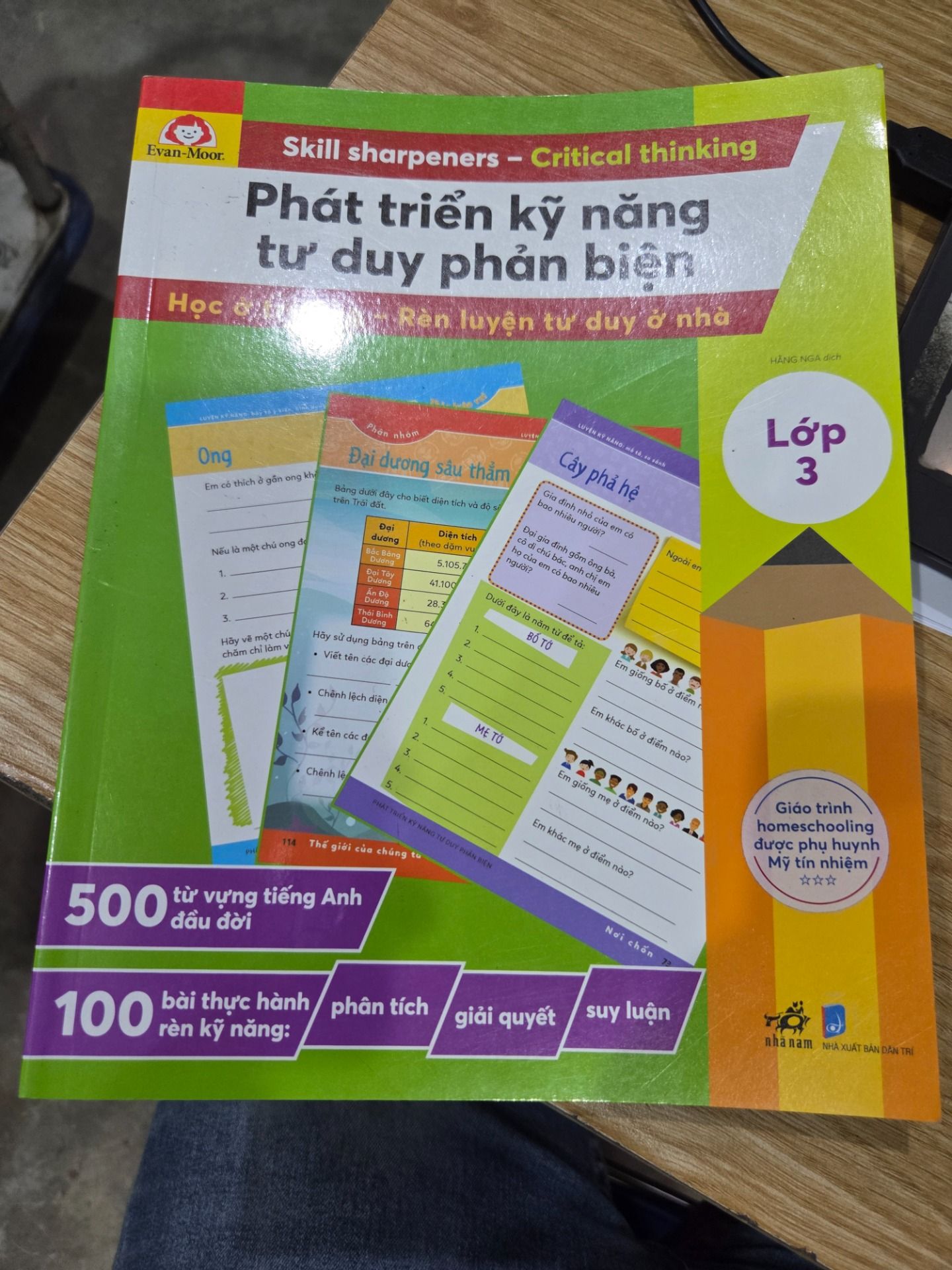 Sách Phát Triển Kỹ Năng Tư Duy Phản Biện – Lớp 3