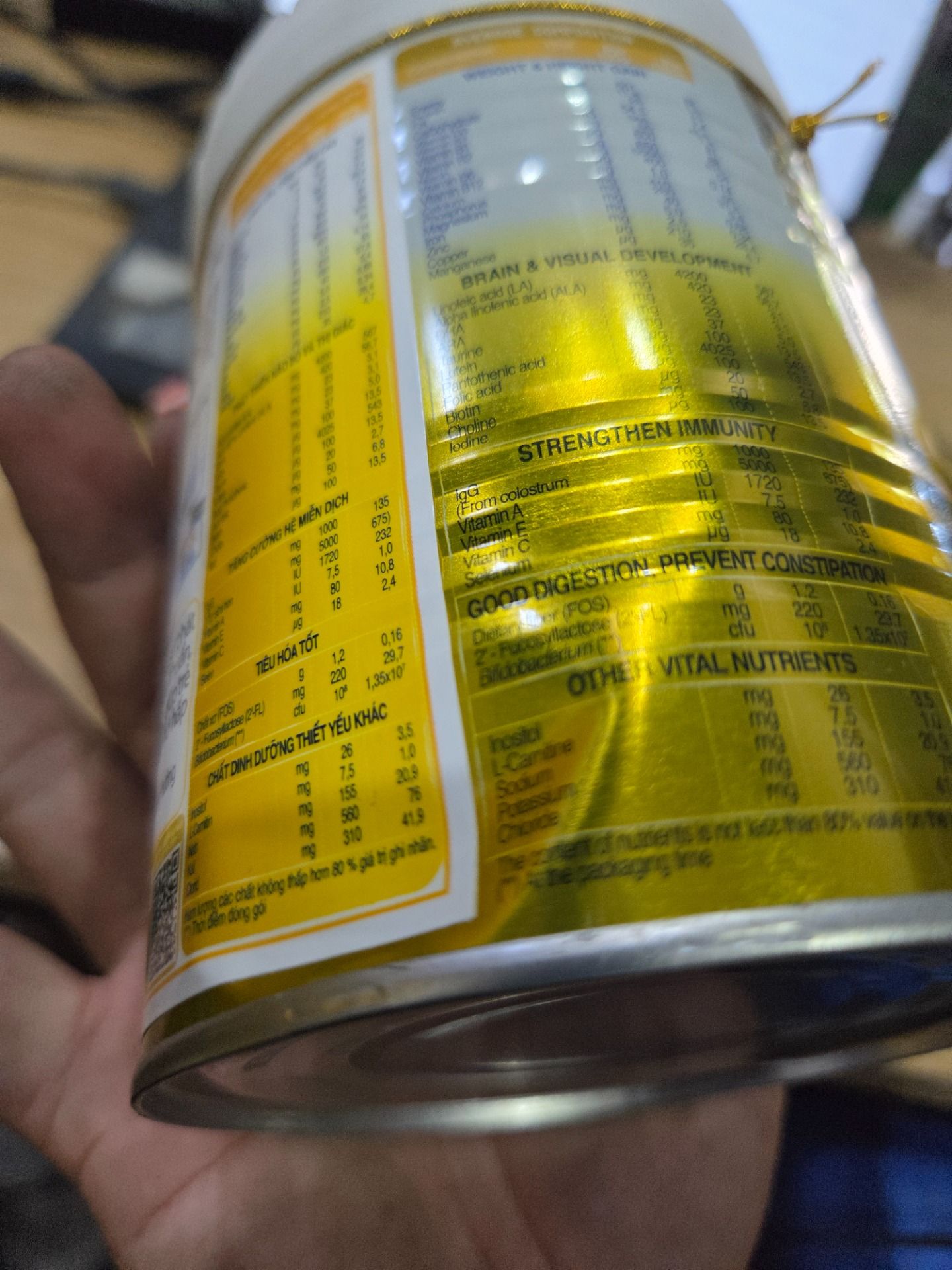 Sữa bột Nutifood GrowPLUS+ Sữa Non 0-12 tháng Lon 400g