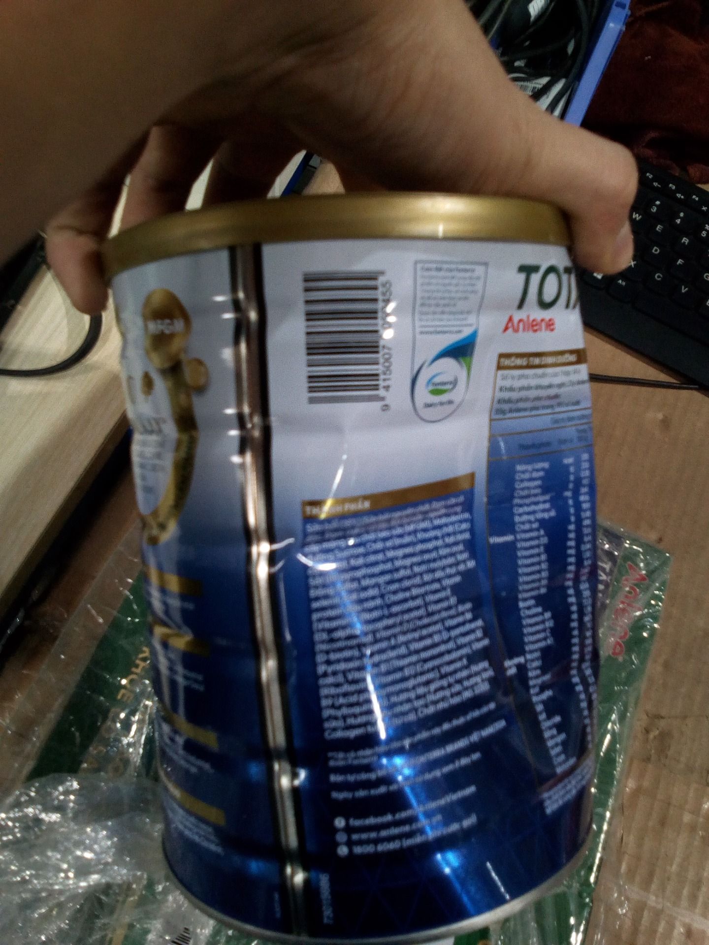 [MỚI] Sữa bột bổ sung dinh dưỡng Anlene Total 10 lon 800g Tặng 1 Nồi Inox Hoặc Chảo 18cm - Tặng Nồi Lẩu Inox