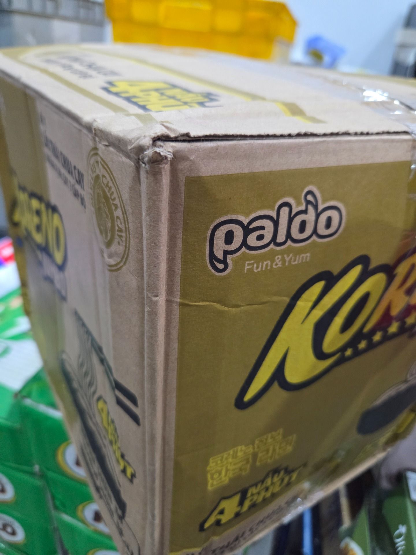 Thùng 8 Lốc Mì vị Lẩu Thái chua cay Koreno Jumbo 500g