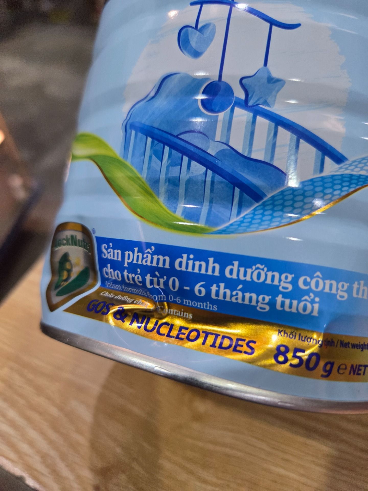 Sữa Bột Frisolac Gold 1 850g Dành Cho Trẻ Từ 0 - 6 Tháng Tuổi