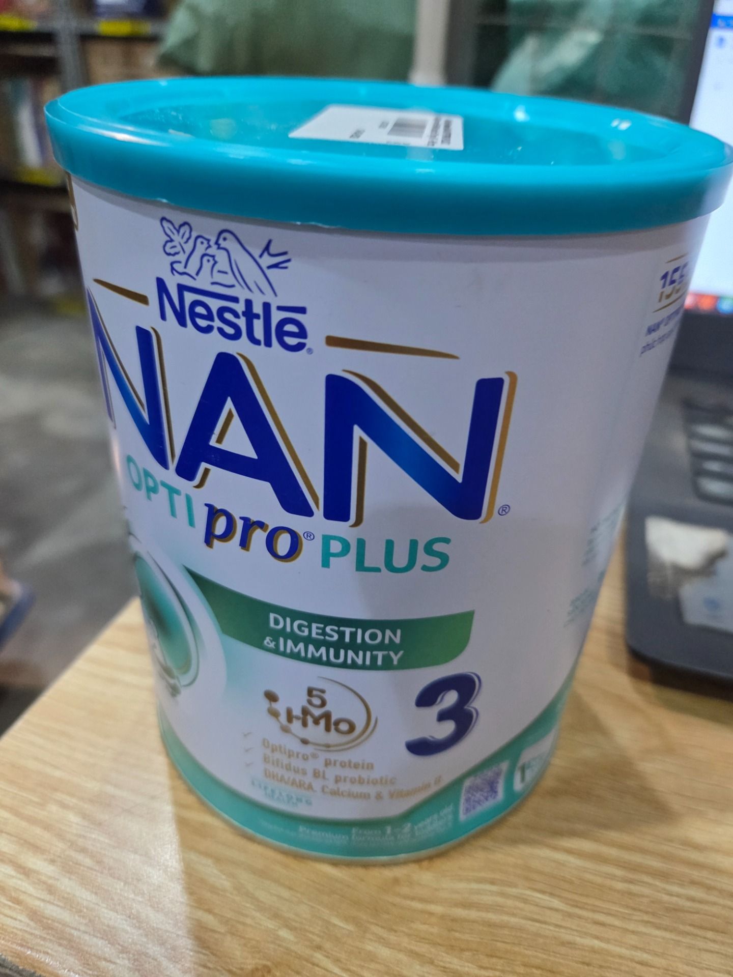 Sữa Bột Nestlé NAN OPTIPRO PLUS 3 800g/lon với 5HMO xuất xứ Thụy Sĩ - Hỗ trợ Tiêu Hóa, Đề Kháng, Trí Não & Chiều Cao (1-2 tuổi)