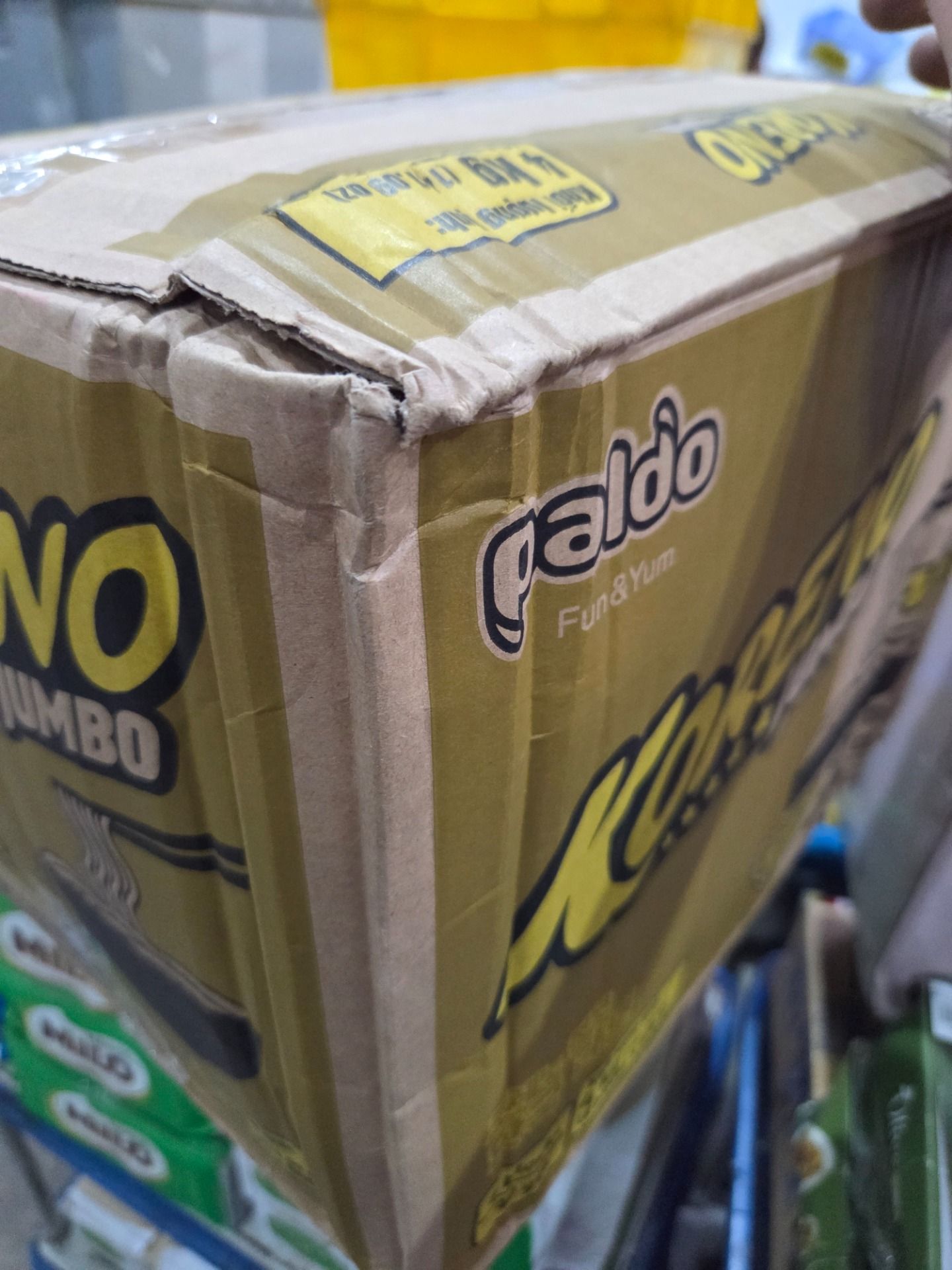 Thùng 8 Lốc Mì vị Lẩu Thái chua cay Koreno Jumbo 500g