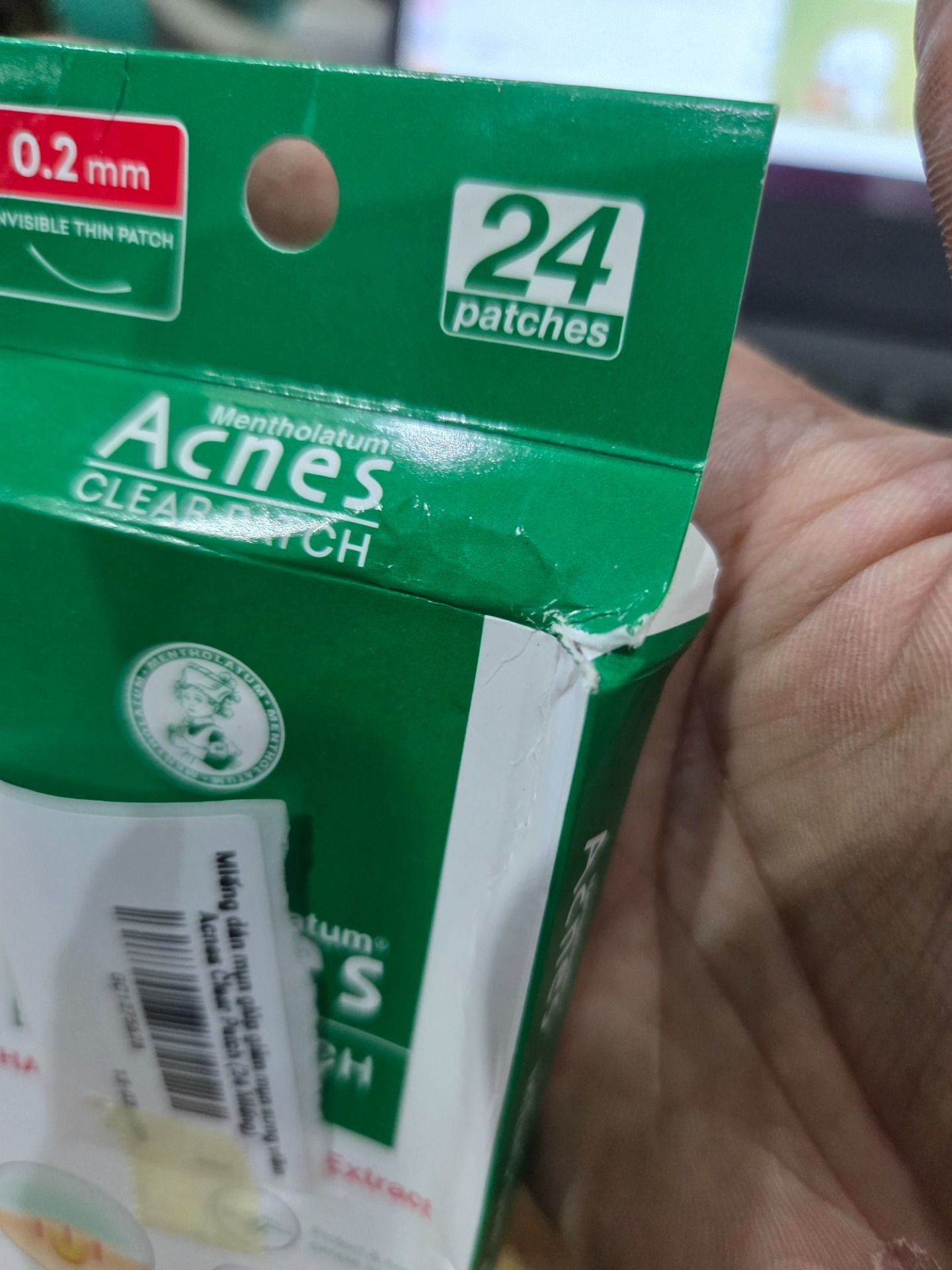 Miếng dán mụn giúp giảm mụn sưng viêm Acnes Clear Patch (24 Miếng)