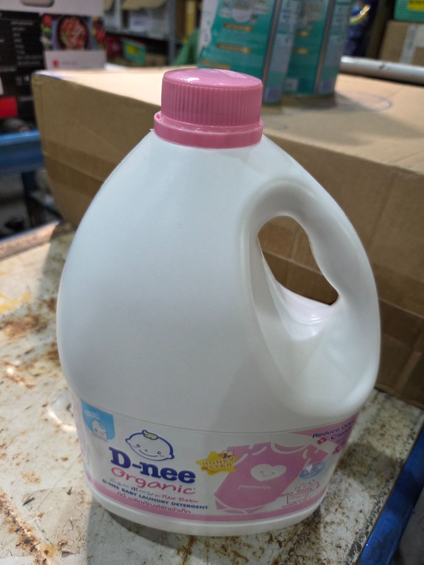 Nước Giặt Quần Áo Cho Bé D-nee - Chai 3000ml (Hồng)