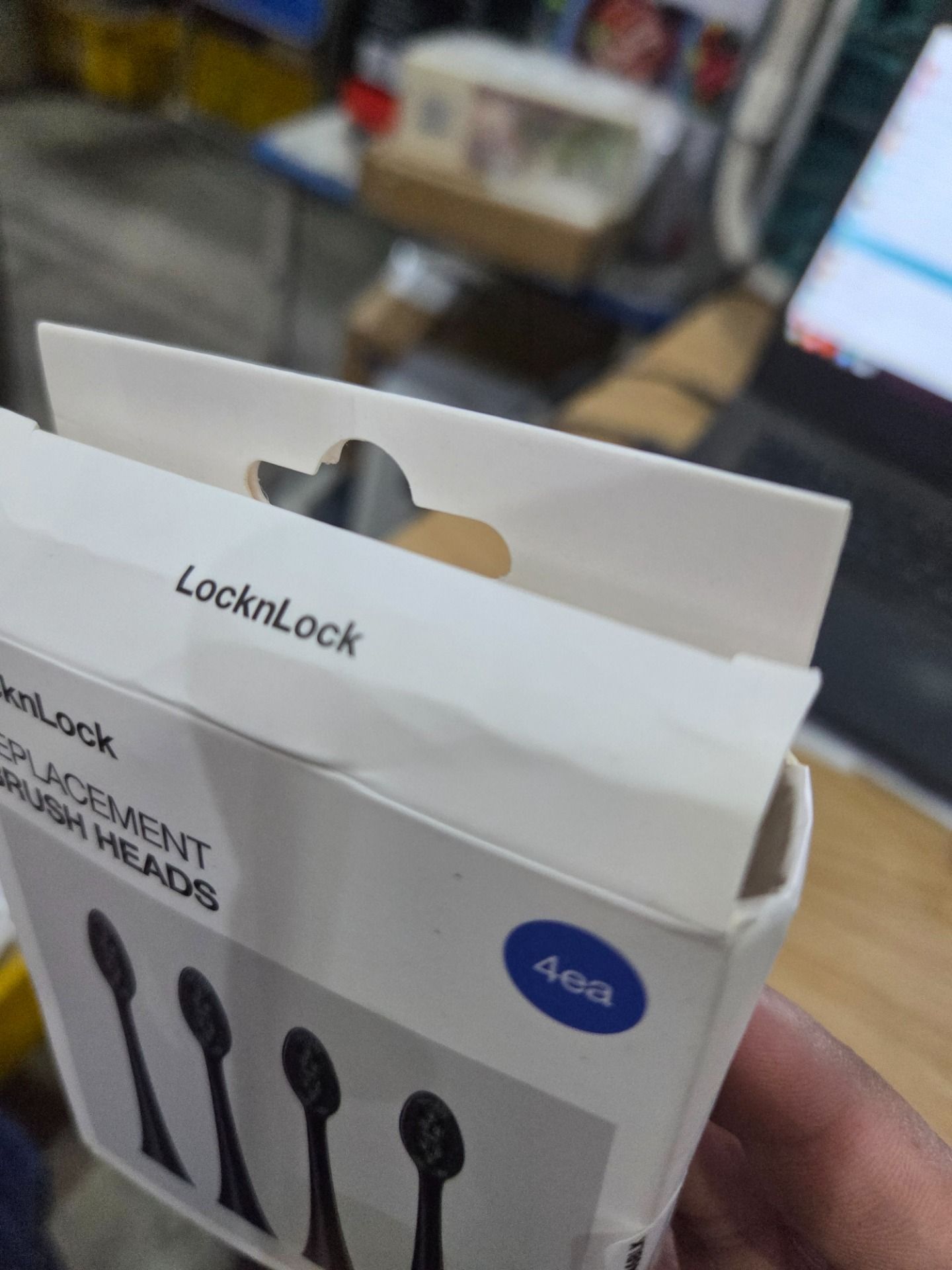 Đầu Bàn Chải Điện LocknLock ENR546BLK (4pcs) - Màu Đen