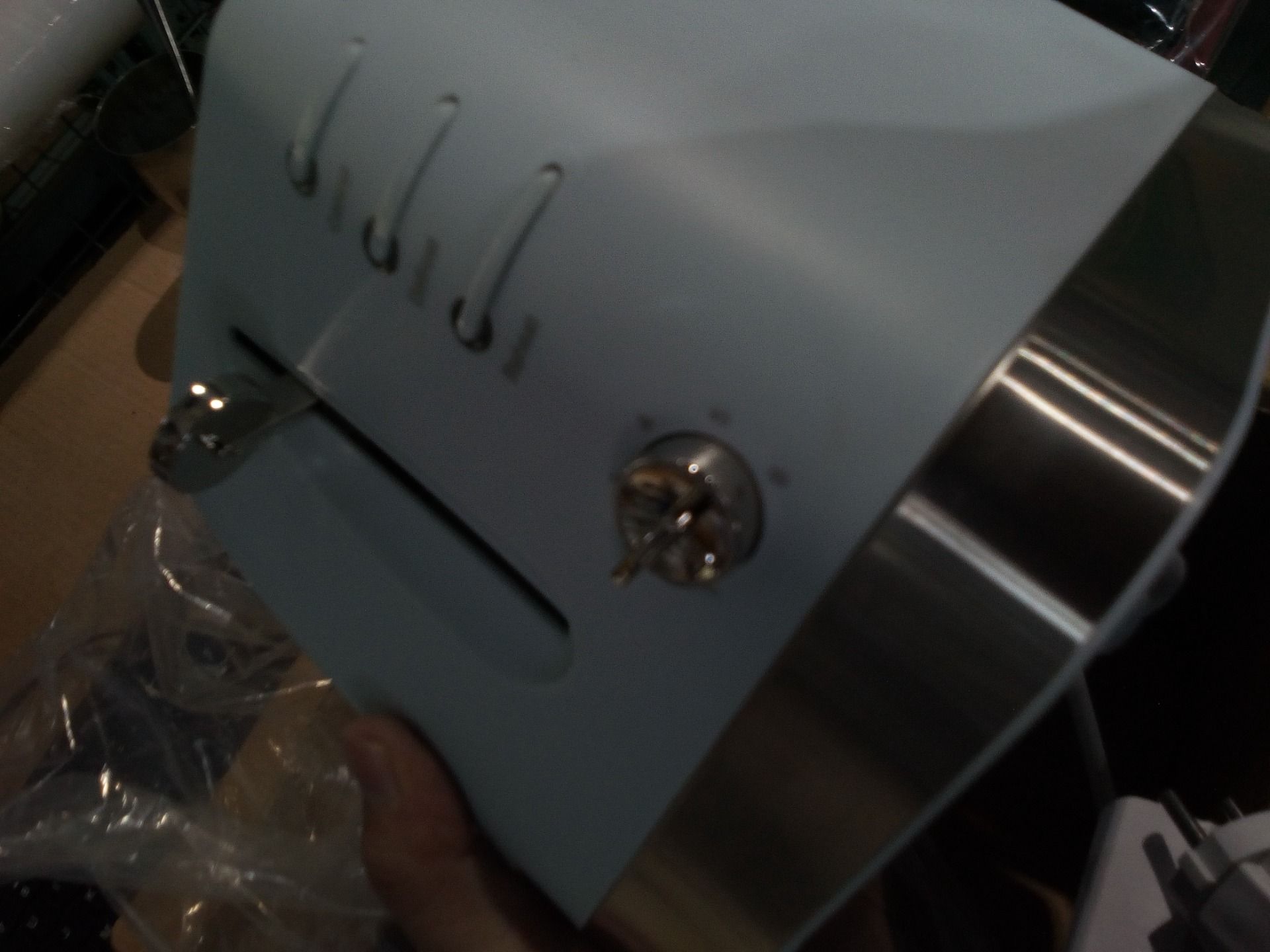 Máy Nướng Bánh Mì Lock  Lock EJB221BLU (730 - 870 W) - Hàng chính hãng